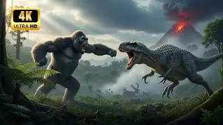Epic Clash: King Kong vs Bay Allosauru | Unveiling Life 67 Million Years Ago