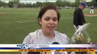 Clay retires Chad Hudnall's No. 14