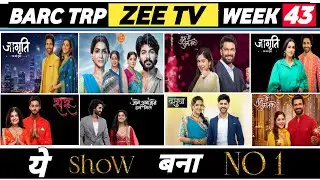 Zee TV Barc Trp of Week 43 (2025) Vasudha,Ganga Mai Ki Beetiyaan, Jagriti ,Tum Se Tum Tak