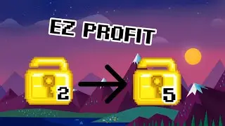 Growtopia|How to Profit with 2Wls! EzProfit 2018!