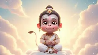 Bal Hanuman Chalisa for Kids 🙏 | Cute Cartoon बाल हनुमान चालीसा | Devotional Animation 🇮🇳#ai#hanuman