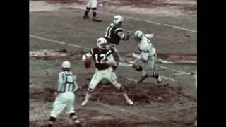 Namath to Maynard x2 1968 Playoffs Raiders at Jets (4K)