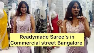 Flat 40% off in Ready to Wear Saree&rsquo;s in Commercial Street Bangalore | @knssilksdesigners #trending 