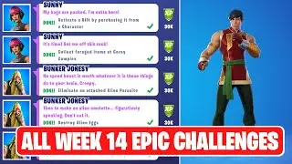 All Week 14 Epic Quest Challenges Guide! - Fortnite Chapter 2 Season 7