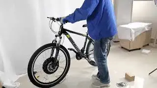 Voilamart 1000W Front E-bike Conversion Kit Installation | Speed Meter Upgrade Version &bull; Part 2