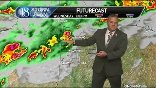 August 3, Wednesday Morning Weather Forecast