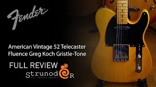 Струнодер 3.0 &mdash; American Vintage 52 Telecaster Fluence Greg Koch Gristle-Tone