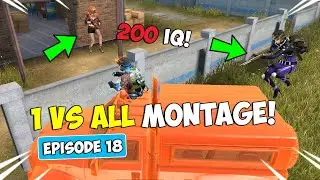 ROS 1 VS ALL Montage & Parkour Outplays! #18 (Rules of Survival)