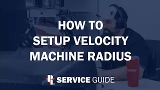 How To Setup Machine Radius | Edge Polisher Service