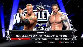 WWE SmackDown VS Raw 2010 PS3 - Mr. Kennedy VS Randy Orton [2K][mClassic]