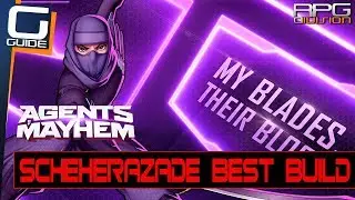 AGENTS OF MAYHEM - Best Scheherazade Build (Max Level, Max Difficulty)