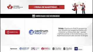 CENTRUM PUCP PRESENTA SUS MAESTR&Iacute;AS ESPECIALIZADAS