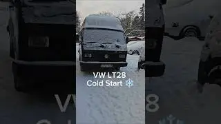 VW LT28 Cold Start 🥶