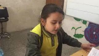 اجراء ممارسة عن امتحان نصف السنة للغه العربية للصف الاول الابتدائي لغرض كسر حاجز الخوف والقلق