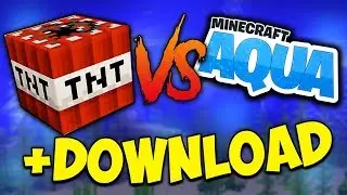 TNT vs Minecraft AQUA + MAP DOWNLOAD | baastiZockt