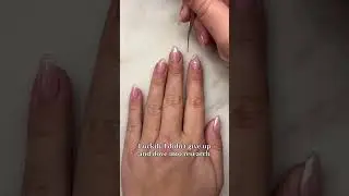 Wedding Nails 🤍 #idomyownnails #naildesign #simplenails #diynails #diynailart #weddingnails