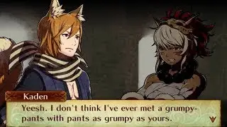 Fire Emblem Fates: Birthright - Rinkah & Kaden Support Conversations