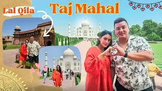 First time visiting Taj mahal | Seven wonders of the world | Agra, India
