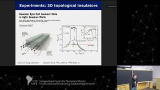Caio Lewenkopf -  Topological phase transitions in strongly disordered and amorphous systems