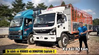 So s&aacute;nh xe tải JAC N900E5 v&agrave; xe tải DONGFENG Captain C. C&ugrave;ng ph&acirc;n kh&uacute;c 10 tấn, đ&acirc;u l&agrave; sự lựa chọn 🤔