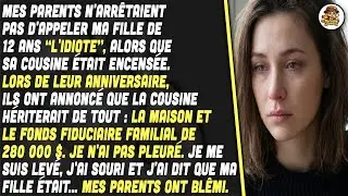 Ils Ont Tout Légué À Sa Cousine. J'ai Dévoilé Le Secret De Ma Fille. Ils Ont Pâli.