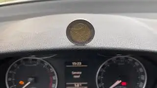 Coin vibration test - Skoda Octavia II 1.9 TDI BXE