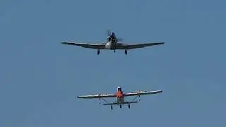 Transavia PL-12 Airtruk And CAC Ceres Display Tocumwal Airshow