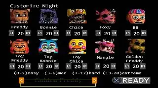 FNAF 2 Custom Night Fun