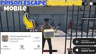 Prison Escape Simulator 3D In Mobile Downlod || Hindi ||