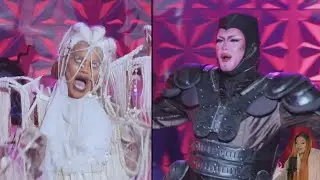 Шанель О'Конор против рабов Рилесы &mdash; Rupaul's Drag Race UK, сезон 6, битва фонограмм