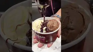 CREAM STONE ICE CREAM||DEATH BY CHOCOLATE👌#viral #shots #food #youtubeshorts #youtube #ytshorts