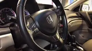 Accord 8. Перешивка руля и ручки кпп