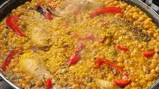 ARROZ CON POLLO Y GARBANZOS  ❤️ (A mi manera - Dime en comentarios cual es la tuya porfi 🤗)