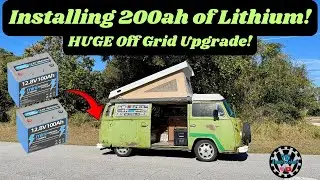 Upgrade Your Volkswagen Bus Solar With Lifepo4 Batteries From Grenerpower! Off Grid Camping