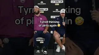 Never change Tyrrell, never change 🤣 #golf #LIVGolf