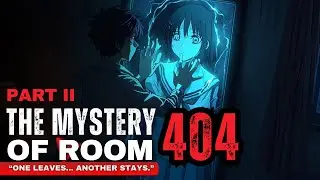 Trapped in the Reflection | The Mystery of Room 404 Part.II  #horrorstory #anime #cartoon