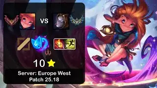 Zoe Mid vs Orianna - EUW GrandMaster - Patch 25.18