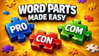 Stop Guessing Word Meanings! Pro-, Com-, Con- Prefixes Explained | MyView 5 Spelling
