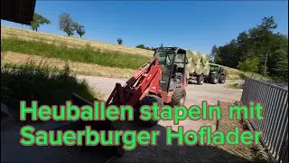 Capview Heuballen  abladen
