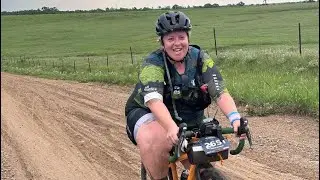Marley Blonsky Rides Unbound Gravel 2023