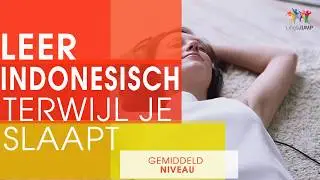 Leer Indonesische woorden & zinnen terwijl je slaapt! Intermediate niveau!