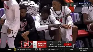 2025 MWC Tournament - Boise State vs San Diego State - March 13, 2025 - Nick Boyd, Magoon Gwath
