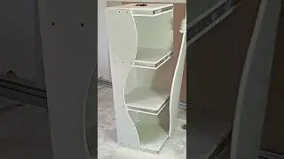 Only Drywall?! This Curved Shelf Looks Unreal!🔥