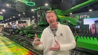 John Deere's model year 2026 combines includes advanced automation, productivity enhancements