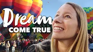 MAGICAL!!!! The BIGGEST hot air balloon event in the world (Albuquerque Balloon Fiesta)