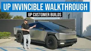 Upgraded Tesla Cybertruck - Steel Bumpers, Beadlocks, Bedliner Options & More | UP Customer Builds