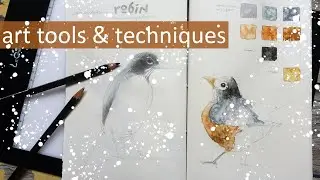New Art Tools, a Little Cheating and Fun in a Sketchbook