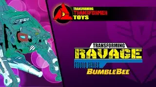 Transforming Transformers Bumblebee Studio Series RAVAGE #transformerstoys #transformers #hasbro