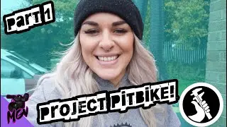 PROJECT PITBIKE AT THE MACHINE SHOP  | McGinn&rsquo;s Vlogs
