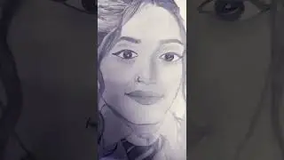 Beautiful girl drawing #student drawing #shading #drawing #art #sketch